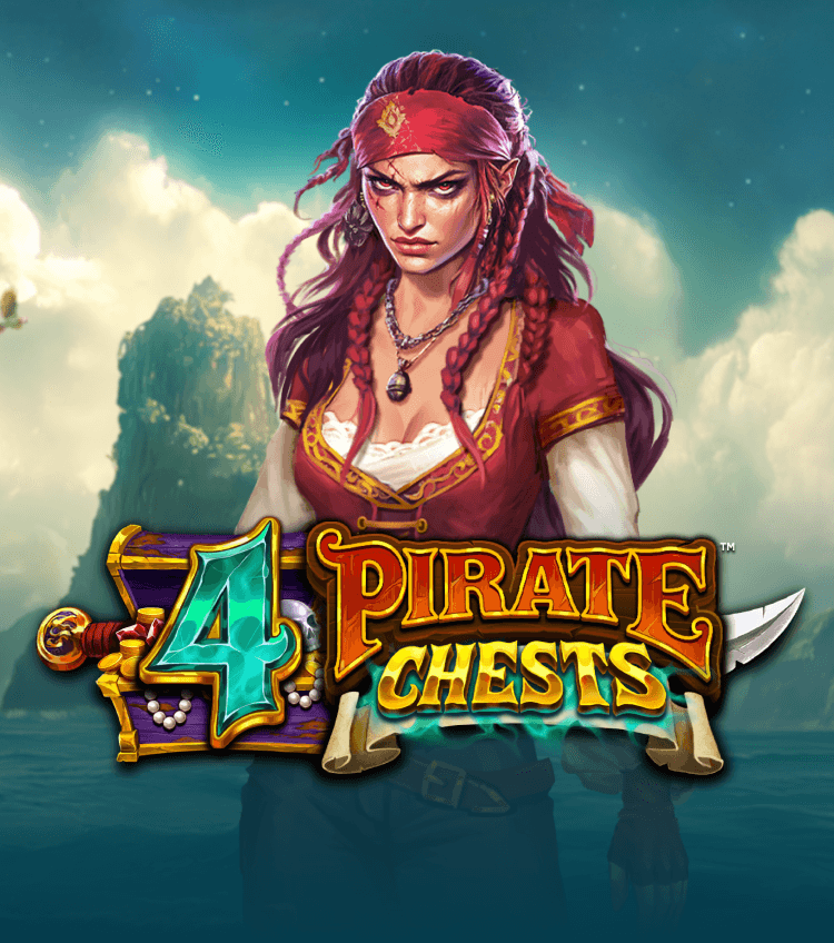 4 Pirate Chests